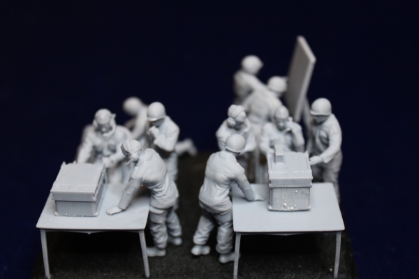 Peddinghaus 3 D Druck 1:48 48225  Frühe Bundeswehr  Feld HQ