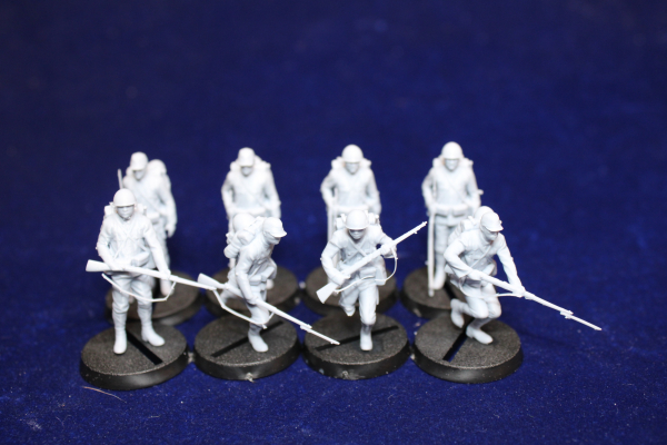 Peddinghaus 3 D Druck 1/72 72F046 Japonese infantry attacking