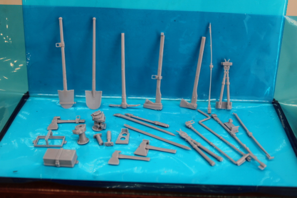 Peddinghaus 3 D Druck 1/35 4403 Tool set for german tanks