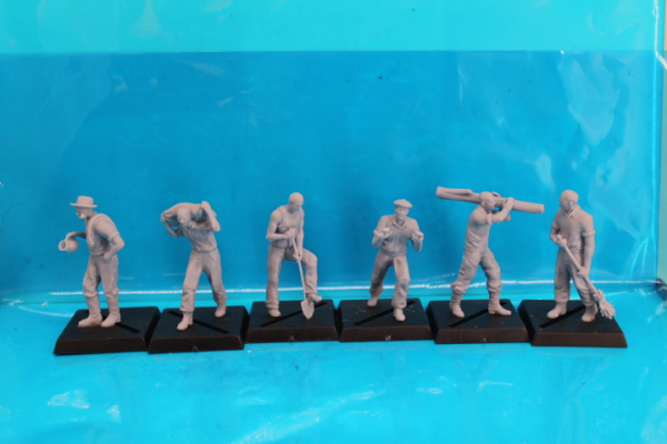Peddinghaus 3 D-Druck 1/72 72F147 19 workers and add on's