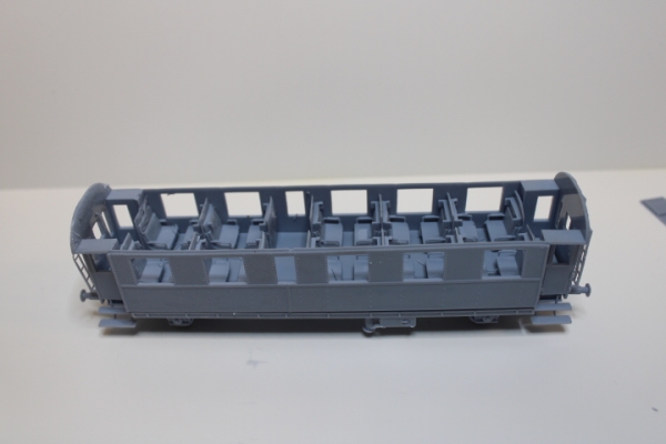 Peddinghaus 3 D Druck 1/72 4587R Reichsbahn Donnerbüchse mit Inneneinrichtung