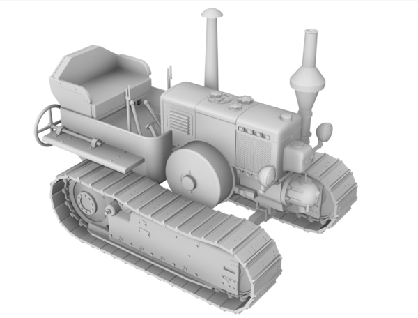 Peddinghaus 3 D Druck  1/72 72F356 Lanz Bulldog mit Vollketten