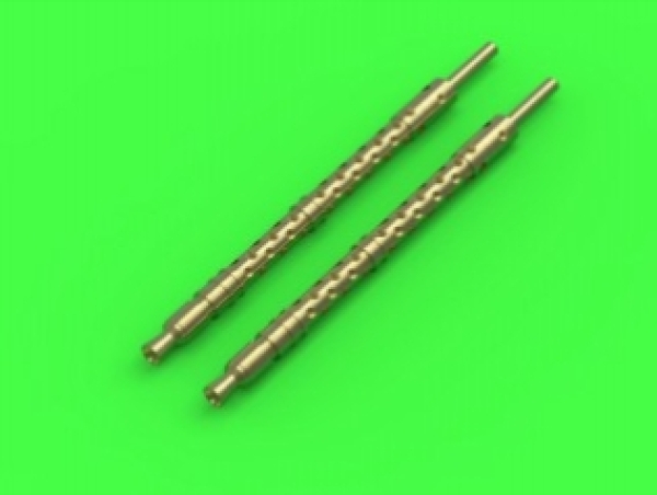 Master GM 72 024 MG-34 (7.92mm) - German machine gun barrels - version with drilled cooling jacket - used by infantry and on early tanks (2pcs)