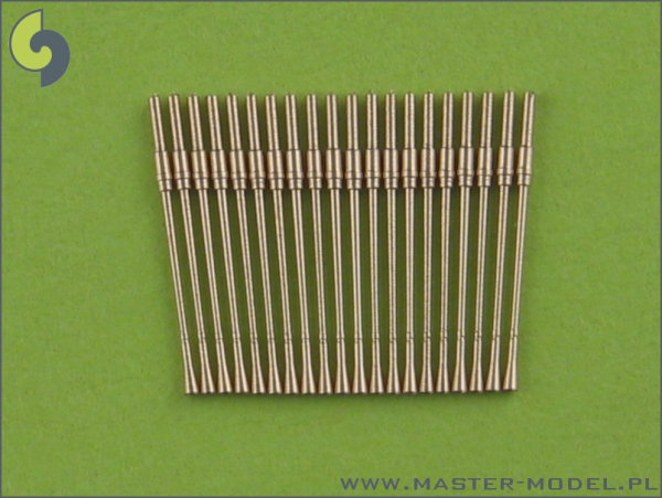 Master SM 350-046 1/350 German 37mm/69 M42 barrels (20pcs) - many German warships after 1944