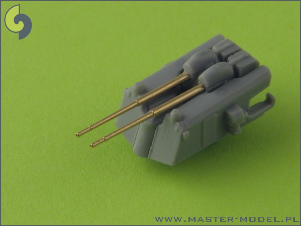 Master SM 350-057 1/350 Scharnhorst armament - for turrets without blastbags - 280mm (9pcs), 150mm (12pcs), 105mm (14pcs) barrels