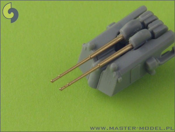 Master SM 350-058 1/350 Scharnhorst armament - for turrets with blastbags - 280mm (9pcs), 150mm (12pcs), 105mm (14pcs) barrels