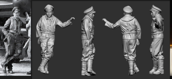 Peddinghaus 3D Druck 485606 WWII Aces JG 51 Erich Leie