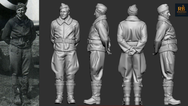 Peddinghaus 3D Druck 1-32 32299 WWII Deutsche Asse JG 52 Part 2 Walter Wolfrum