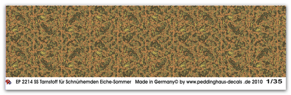 Peddinghaus-Decals 1:35  2214  SS camo smoke Schnürhemden oak summer