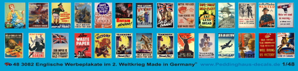 Peddinghaus-Decals 1/48 3082 english wallpapers in the 2. WW