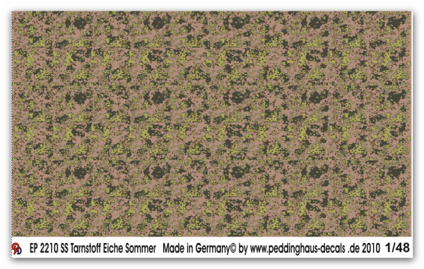 Peddinghaus-Decals 1/48 2210 SS Tarnstoff Eiche Sommer