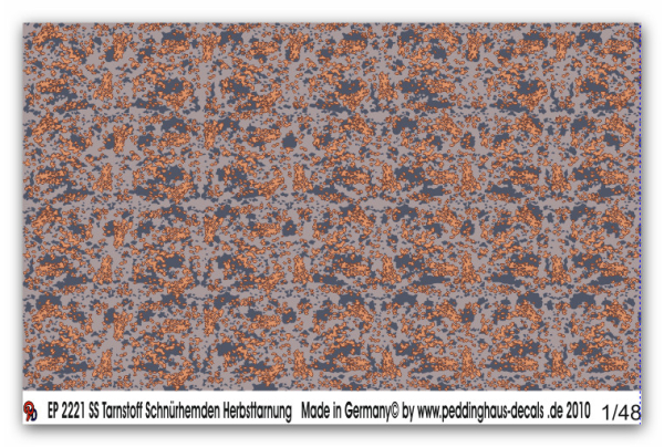 Peddinghaus-Decals 1/48 2221 SS camo smoke Schnürhemd autum style