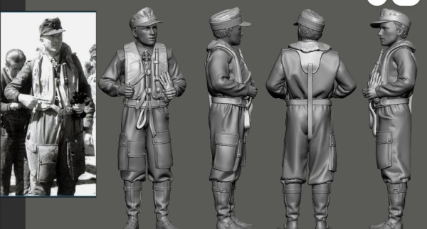 Peddinghaus 3D Druck 1-32 Deutsche Asse des JG 54 FW 190 Piloten Horst Ademeit