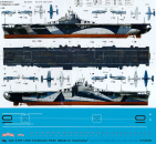 Peddinghaus-Decals 1:1250 3391 USS Yorktown ( CV - 10 ) 1944