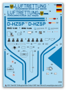Peddinghaus-Decals 1:14 2511 T-Rex 450 Ec 135 T2 Rettungshubschrauber Bundesministerium des Inneren Christoph4